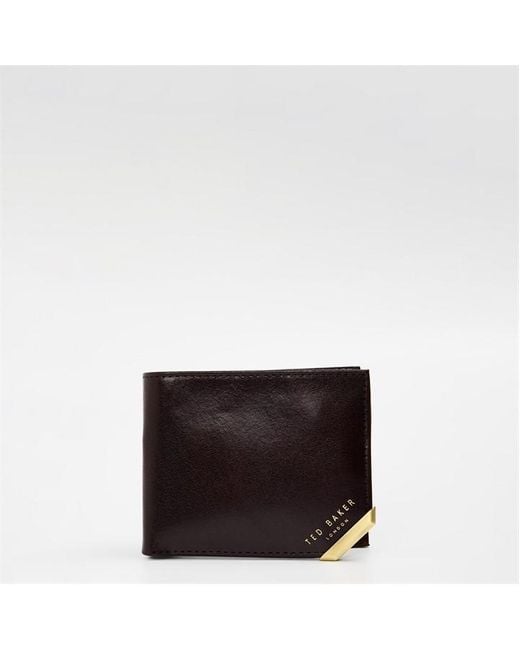 Ted Baker Black Bifold Wal for men