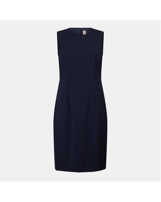 Boss Blue Dirulah Bodycon Dress