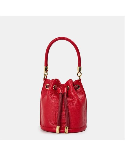 Marc Jacobs Red Micro Bucket Bag