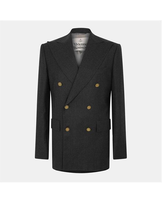 Vivienne Westwood Black Structured Suit Jacket for men