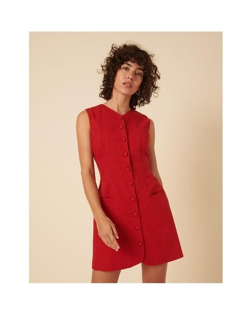 Nobody's Child Red Yana A-Line Dress