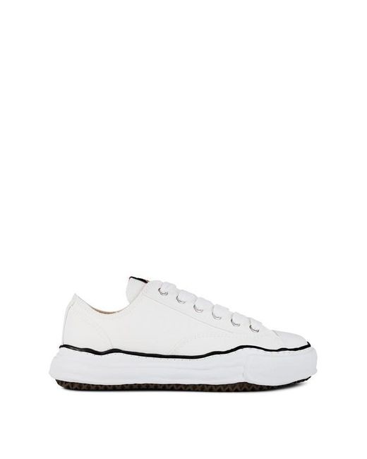 Maison Mihara Yasuhiro White Peterson Original Sole Canvas Low Sneaker for men