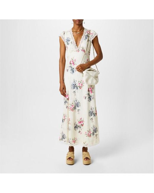 LoveShackFancy White Theodore Dress