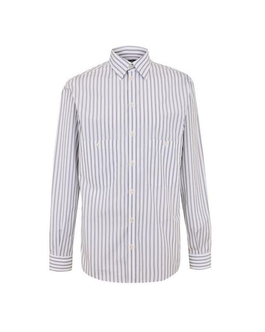 Dolce & Gabbana White Alex Charm Shrt Sn34 for men