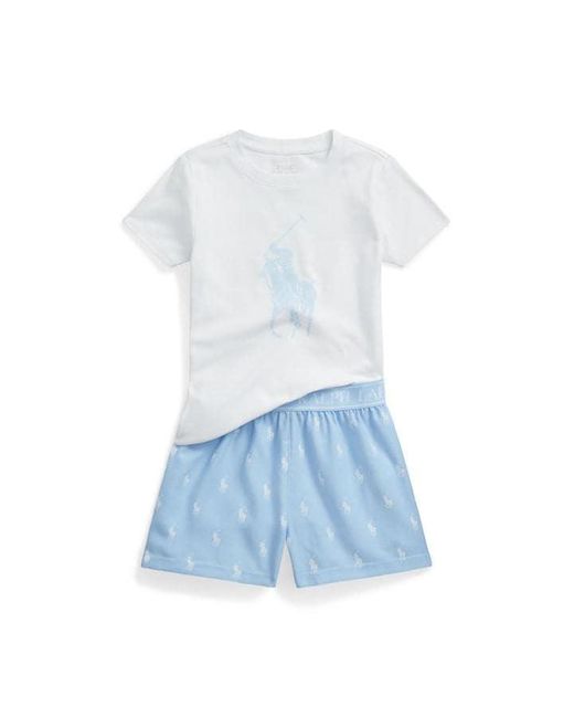 Polo Ralph Lauren Blue Lounge Set Junior Girls