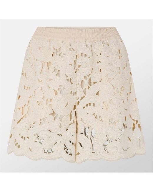 Moncler Natural Lightweight Woven Tracksuit Shorts