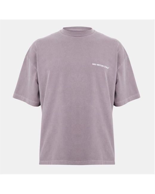 MKI Miyuki-Zoku Purple Uniform Tee for men