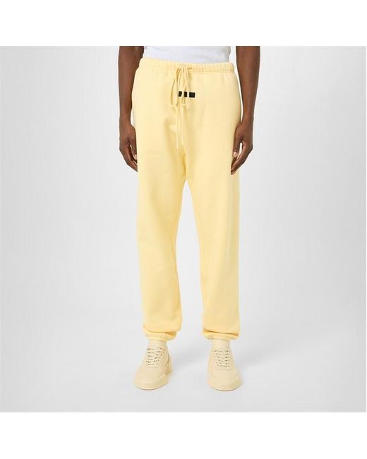 Fear Of God Yellow Spring Tab Detail Sweatpants for men