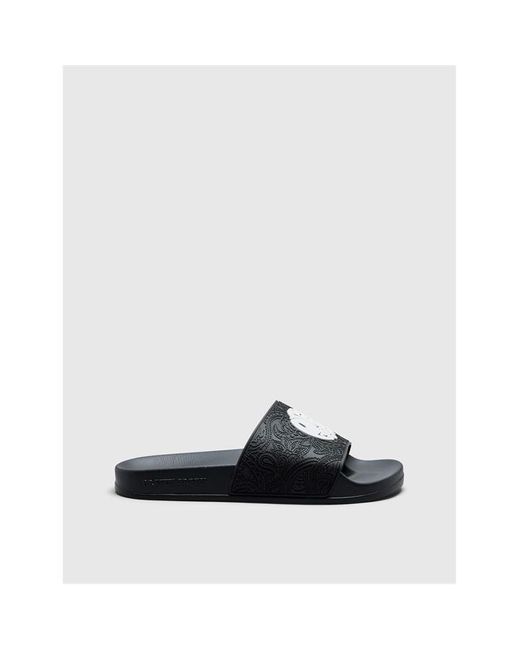 Pretty Green Black Okala Embossd Sli for men