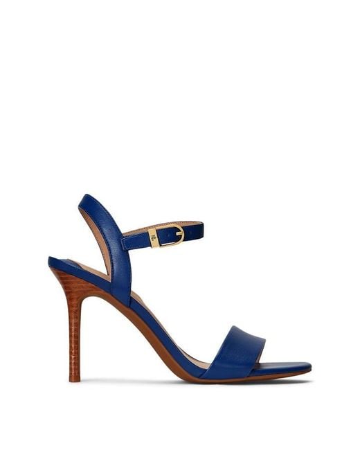 Ralph Lauren Blue Gwen Sandals
