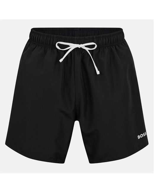 Boss Black Swim Shorts & Towel Set for men