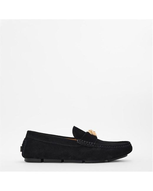 Versace Black Italian Craftsmanship Loafers for men