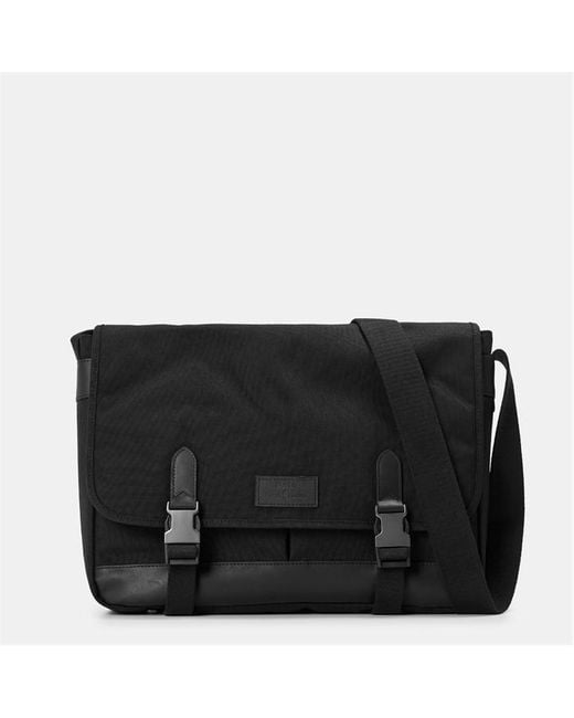 Polo Ralph Lauren Black Large Messenger Bag for men