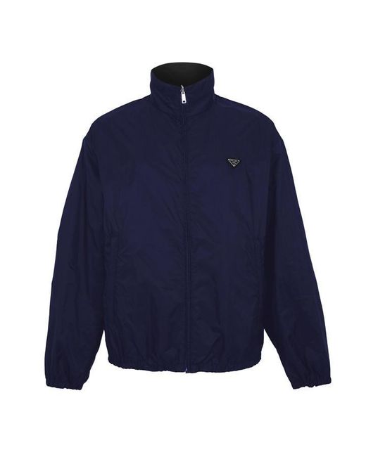 Prada Black Reversible Windbreaker for men