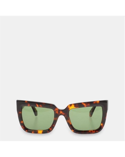 Off-White c/o Virgil Abloh Green Firenze Sun Sunglasses