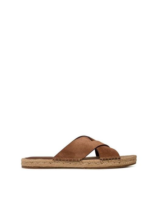 Zegna Brown Sandals Sn43 for men