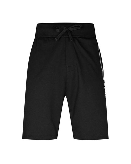 Boss Blue Authentic Fleece Jogger Shorts for men