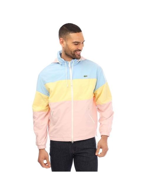 Lacoste Blue Rain Jacket for men