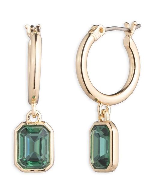 Ralph Lauren Green Lauren Ralph Lauren & Huggie Hoop Earrings