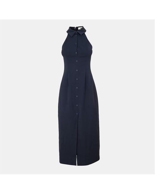 Odd Muse Blue The Ultimate Muse Collar Maxi Dress