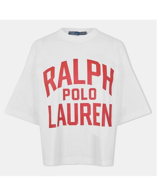 Polo Ralph Lauren Red Polo Os Tee