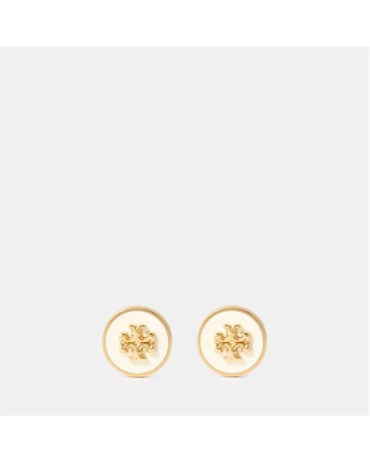Tory Burch Metallic Stud Earrings