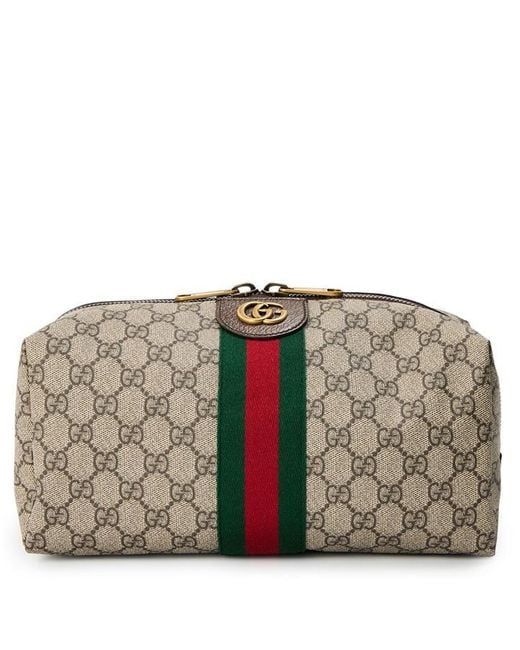 Gucci Gray Wash Bag for men