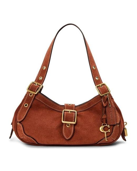 COACH Brown Shoulder Bag