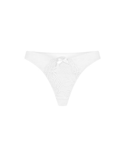 Agent Provocateur White Nelle Thong