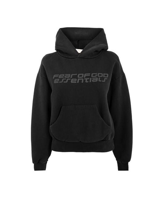 Fear Of God Black Adicolor Classics 3-stripes Hoodies