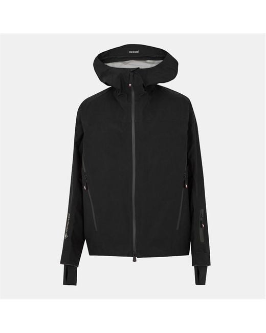 Moncler Black Monclerg Shell Water Resistant Rain Anorak for men