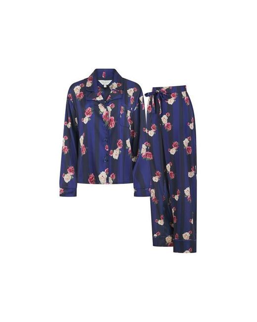 Ted Baker Blue Hallie Long Sleeve Pyjama Set