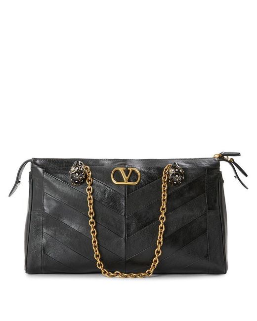 Valentino Garavani Black Vg Panthea Med Ld63