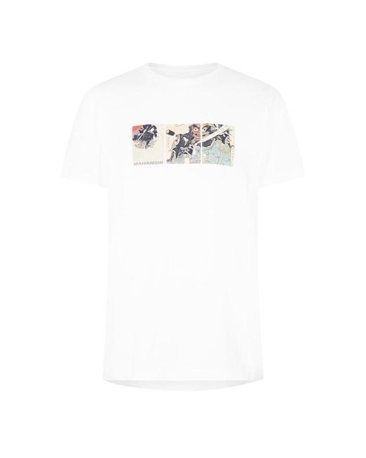 Maharishi White Kuroko T-shirt for men