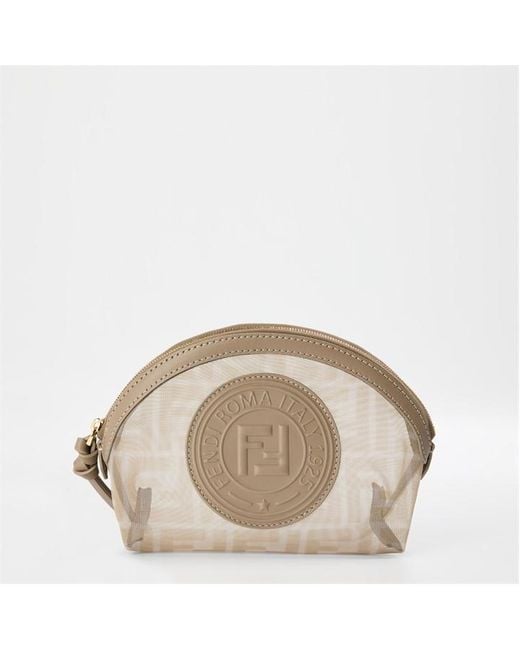 Fendi Brown Beauty Pouch