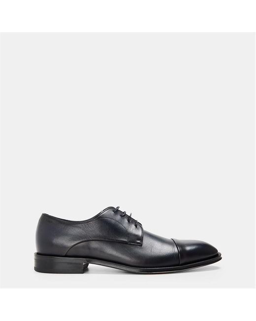 Boss Blue Derby Shoes for men