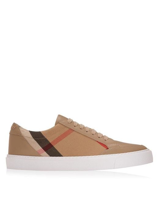 Burberry Brown Salmond Trainers