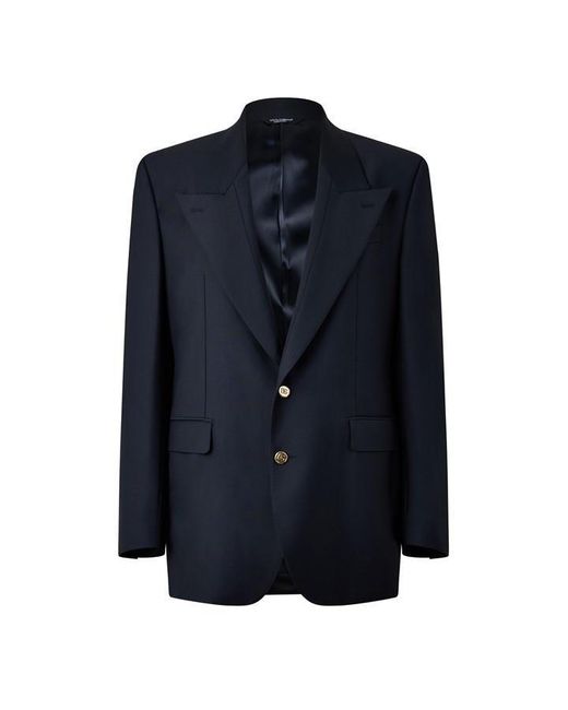 Dolce & Gabbana Blue Dg Marina Blazer Sn63 for men