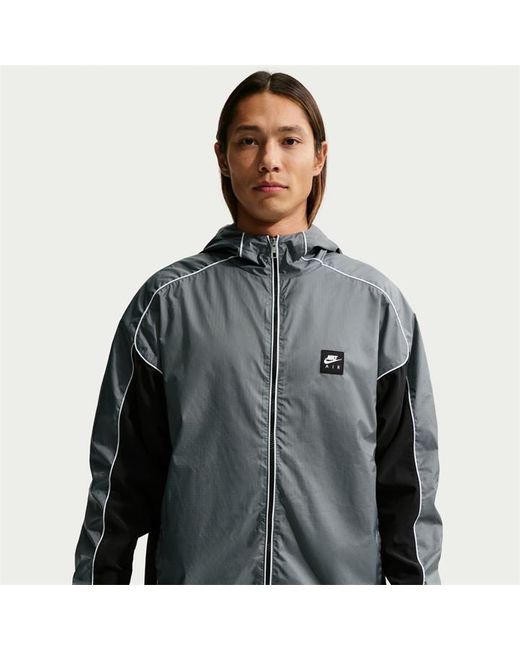 Nike Black Air Full-Zip Hybrid Utility Jacket for men