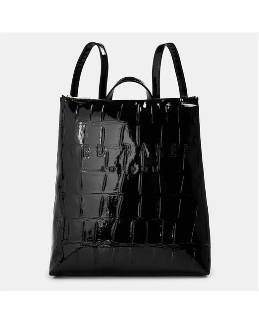 Ted Baker Black Icon Backpack