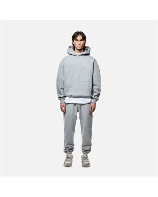 TELA CRUZ Gray Studio Hoody for men