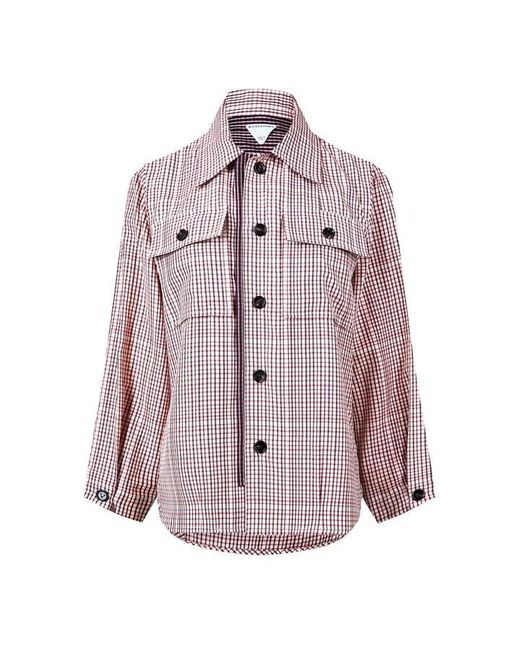 Bottega Veneta Pink Check Shirt