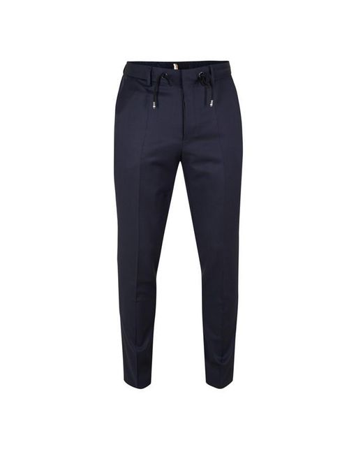 Boss Blue H-Genius-Ds-B1 10236006 01 Straight Leg Trousers for men