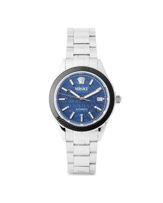 Versace Blue Hellenyium Auto Analogue Quartz Watch