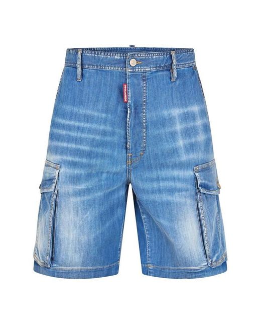 DSquared² Blue Wang Logo Dnm Jck Ld42