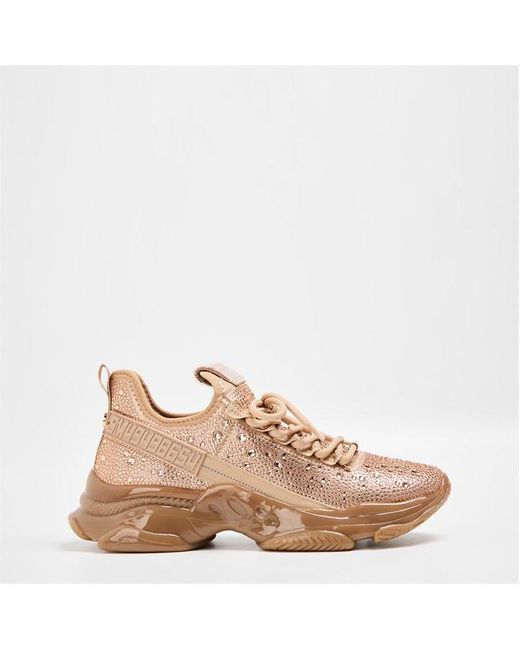 Steve Madden Brown Maxima-R Trainers