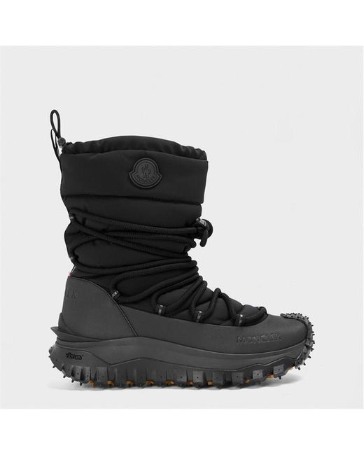 Moncler Black Après Snow Insulated Ski Boots for men