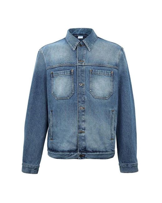Off-White c/o Virgil Abloh Blue Off Half Arr Jacket Sn61 for men