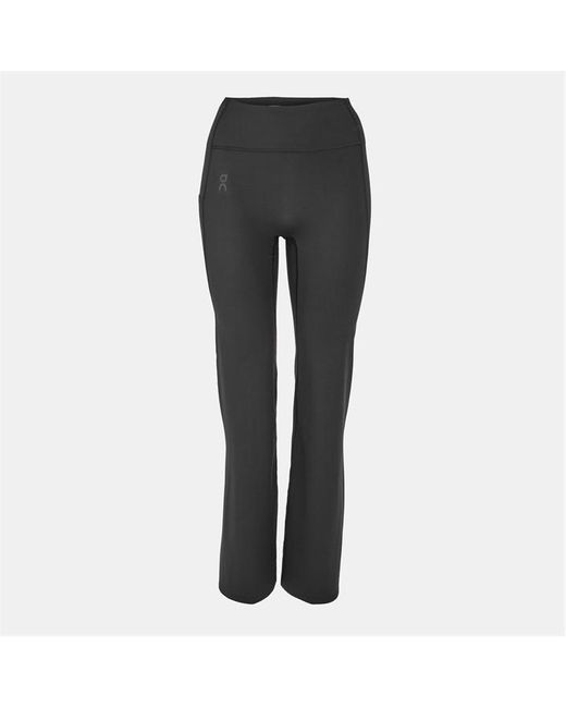 On Shoes Gray Moisture Wicking Performance Gym Leggings