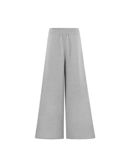 Raey Gray Wide Leg Trousers